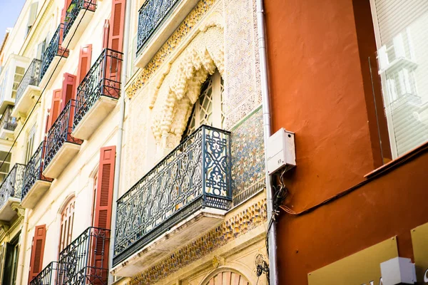 Malaga España Enero Calle Ciudad Durante Día Enero Málaga España —  Fotos de Stock