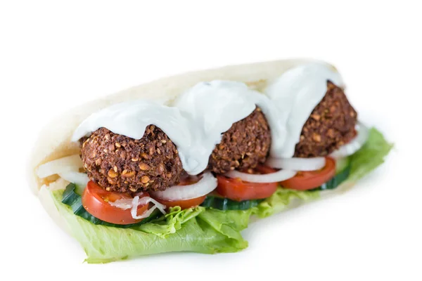 Fresh Falafel Sandwich — Stock Photo, Image