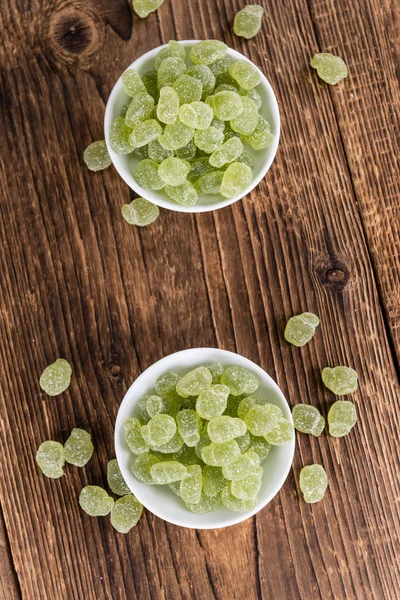 Gummibärchen mit Apfelgeschmack — Stockfoto