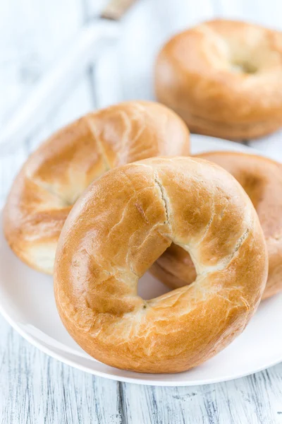 Vers gebakken bagels — Stockfoto