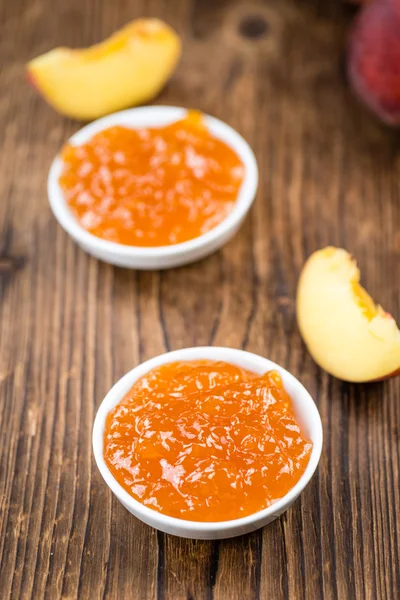 Fresh made Peach Jam — Stock Photo, Image