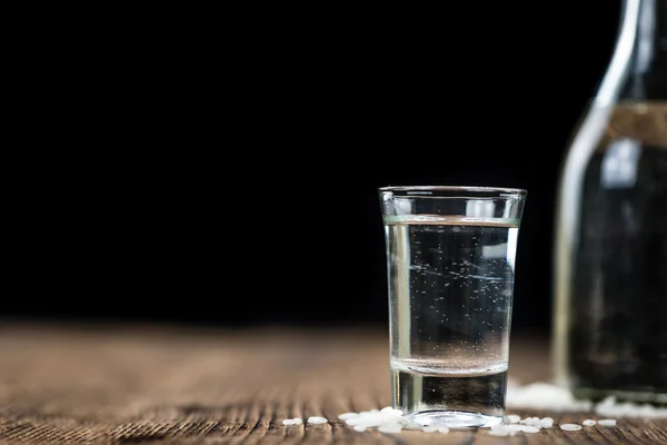 Japanse Sake drinken — Stockfoto