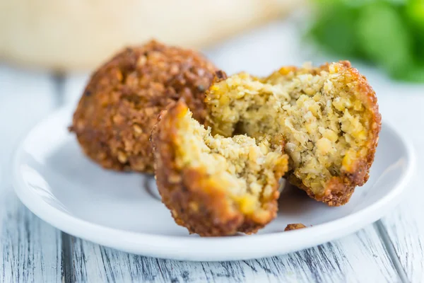 Porción de Falafel casero — Foto de Stock