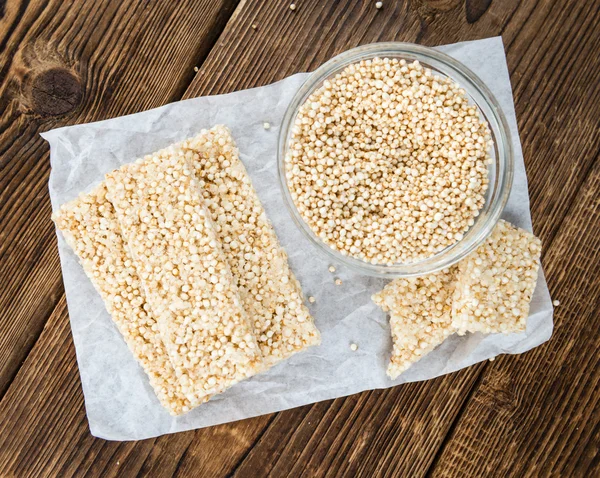 Fresh made Quinoa Bars — Stock Photo, Image