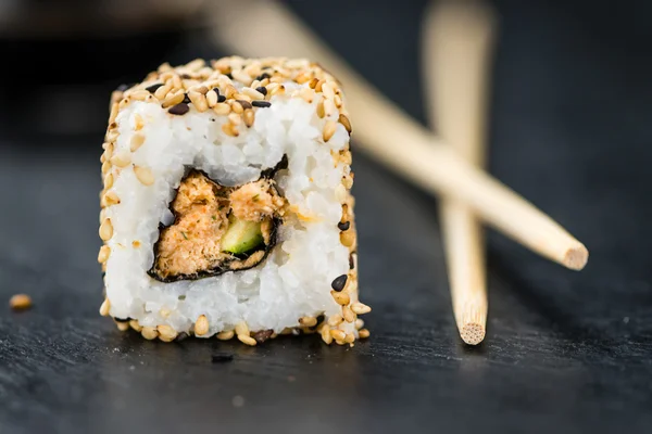 Sushi acabado de fazer — Fotografia de Stock