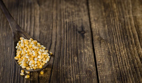 Частина сушеної кукурудзи — стокове фото