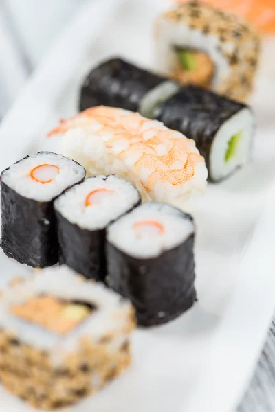 Sommige vers gemaakte Sushi — Stockfoto