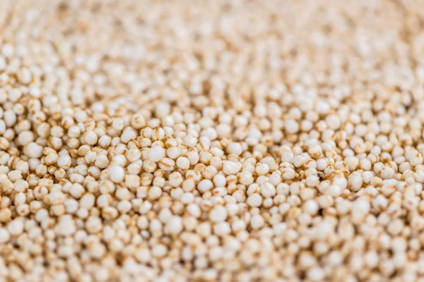 Pile of puffed Quinoa — Stock Photo, Image