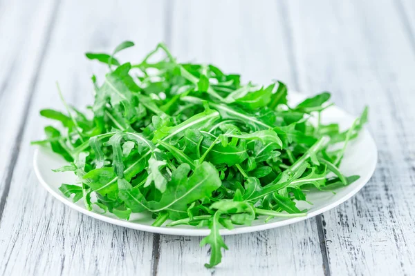 Porção de Arugula fresca — Fotografia de Stock