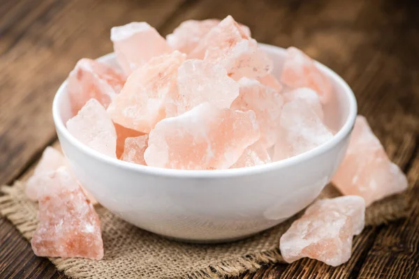 Himalaya merah muda garam — Stok Foto