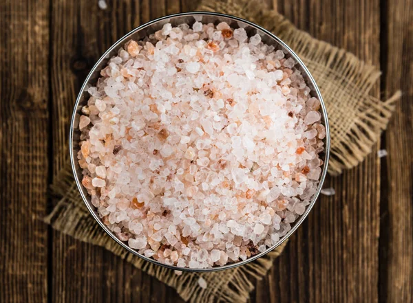 Porción de sal rosa — Foto de Stock