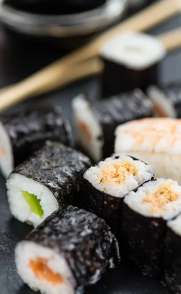 Vers gemaakte Sushi — Stockfoto