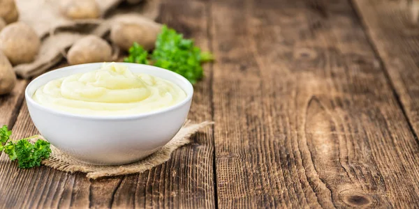 Portion de purée de pommes de terre maison — Photo