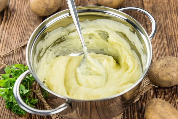 Porção de purê de batatas caseiro — Fotografia de Stock