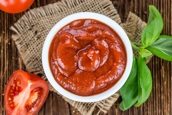 Ketchup di pomodoro fatto in casa — Foto Stock