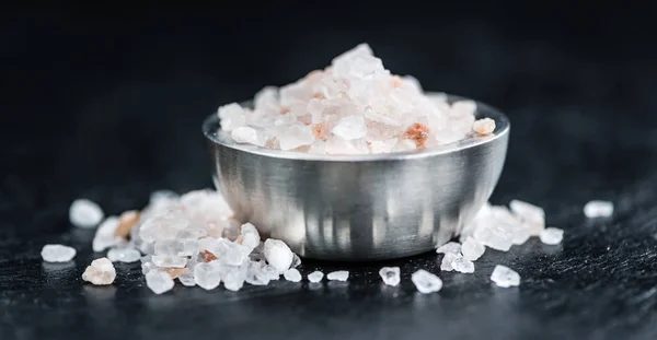 Porción de sal rosa — Foto de Stock