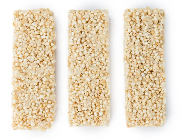 Del av hemmagjord Quinoa barer — Stockfoto