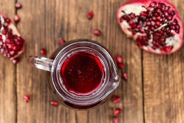 Succo di melograno fresco — Foto Stock