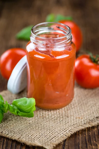 Fresh made Ketchup — Stock Photo, Image