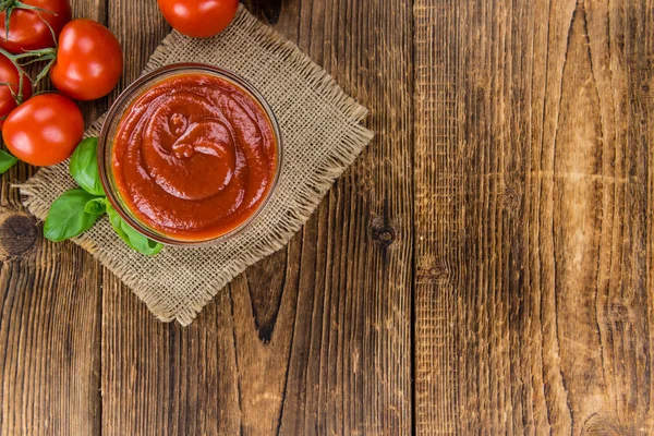 Ketchup di pomodoro fatto in casa — Foto Stock