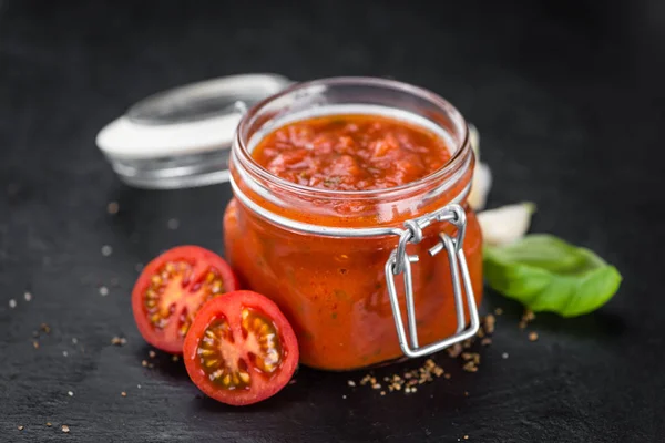 Some fresh Tomato Sauce — Stock Photo, Image