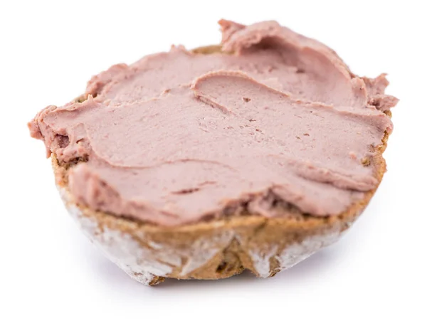 Rolo com Liverwurst, cozinha alemã — Fotografia de Stock