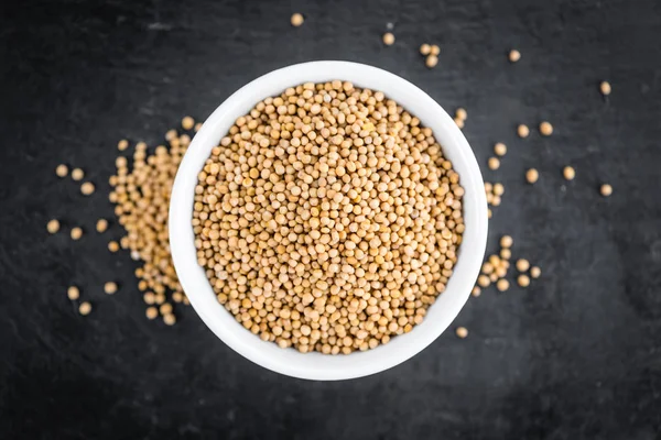 Portion of Mustard Seeds — Stock Photo, Image