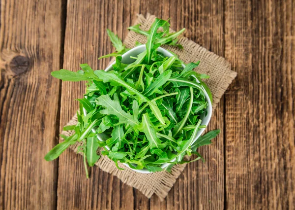 Porção de Arugula fresca — Fotografia de Stock