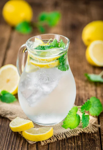 Lemonade on a vintage background — Stock Photo, Image