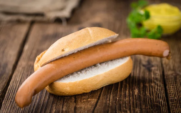 Salsicha Wiener (foco seletivo ) — Fotografia de Stock