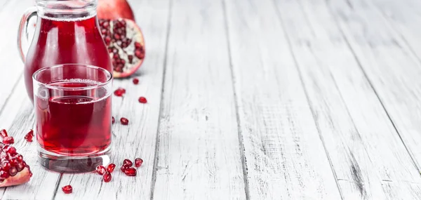 Fresh made Pomegranate juice — Stock Photo, Image