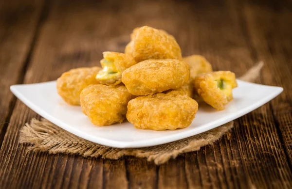 Portion of Cheese Nuggets — Stock Photo, Image