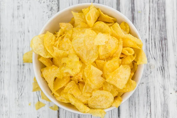 Batatas fritas de queijo e cebola — Fotografia de Stock