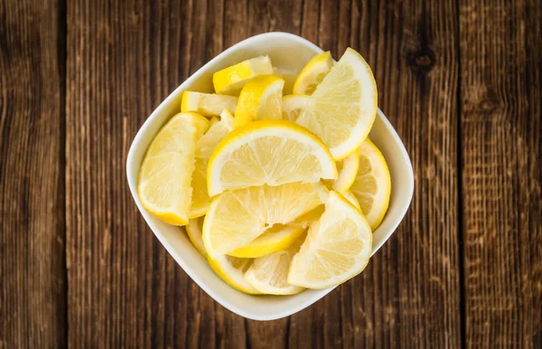 Portion of Lemons Slices — Stock Photo, Image