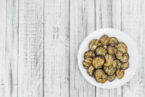 Courgettes grillées sur assiette — Photo