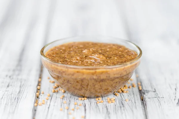 Homemade Sweet Mustard — Stock Photo, Image