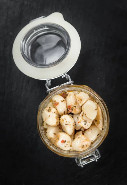 Portion of Preserved Garlic — Stock Photo, Image