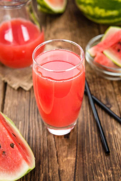 Glas Wassermelonen-Smoothie — Stockfoto