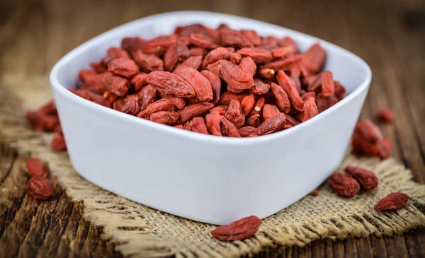 Bayas de goji secas —  Fotos de Stock