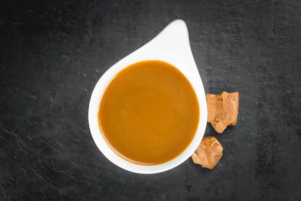 Карамельный соус — стоковое фото