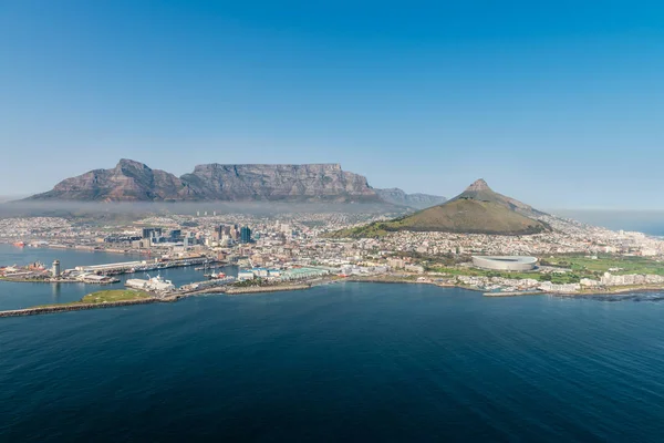 Cape Town (havadan görünümü bir helikopterden) — Stok fotoğraf