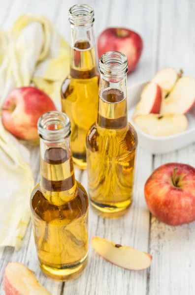 신선한 만든된 사과 사과주 — 스톡 사진