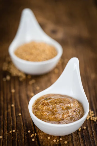 Portion of Sweet Mustard — Stock Photo, Image