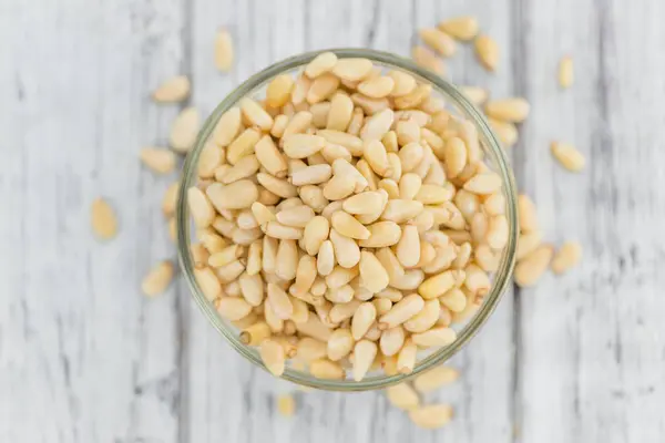 Portion of Pine Nuts — Stock Photo, Image