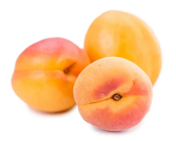 Část čerstvé meruňky — Stock fotografie