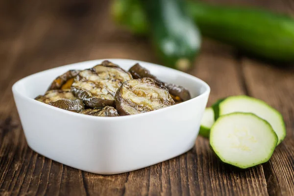 Porción de calabacines a la parrilla — Foto de Stock