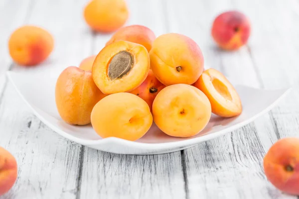 Portion of fresh Apricots — Stock Photo, Image