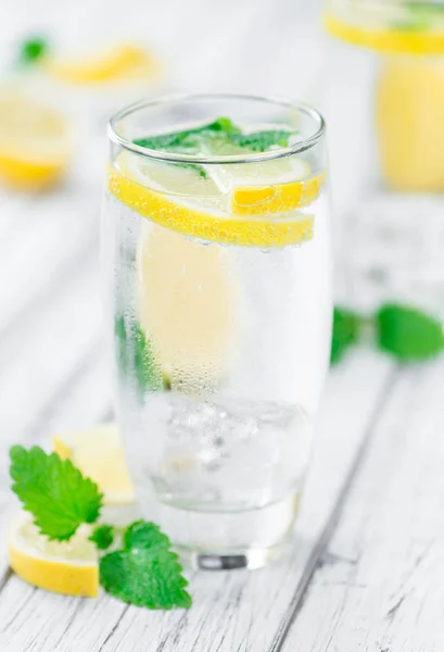 Homemade Lemonade on table — Stock Photo, Image