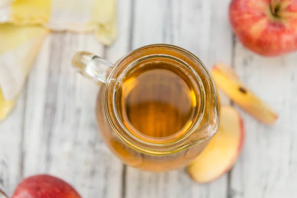 Primer plano de la sidra de manzana — Foto de Stock