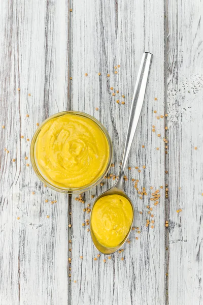 Fresh made Mustard — Stock Photo, Image